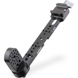 LLEFTFOTO Gimbal Handgrip Mount Extension Bracket for DJI Ronin DJI RS2/RSC2/RS3/RS3PRO/RS3 mini Gimbal Stabilizer with NATO Clamp and Cold Shoe Mount Adjustable Extension Plate