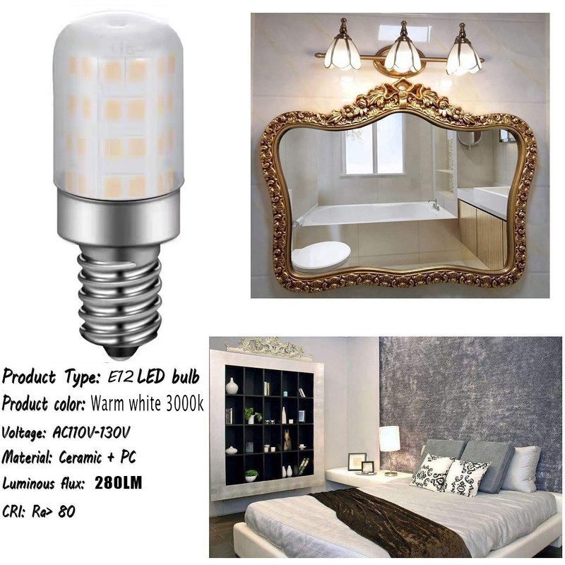 E12 Led Light Bulb 4W Equivalent 40W C7 Replacement Bulbs