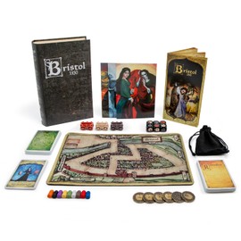 Facade Dark Cites Series Board Game of Strategy, Deceit, and Luck - Card Game for Teens Adults and Family - Deluxe Bristol 1350