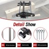 findmall 10 Inch Woodworking Front Vise Cast Iron for Making
