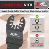 S&F STEAD & FAST 6 PCS Extra-Long Oscillating Tool Blades