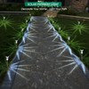 Eyrosa Solar Outdoor Lights, 10 Pack Waterproof Stainless Steel Solar