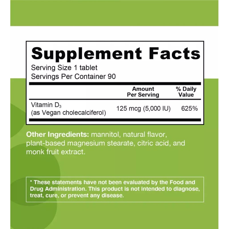 EZMelts Vitamin D3 Multi Vitamins 90 Fast Melting Tablets no