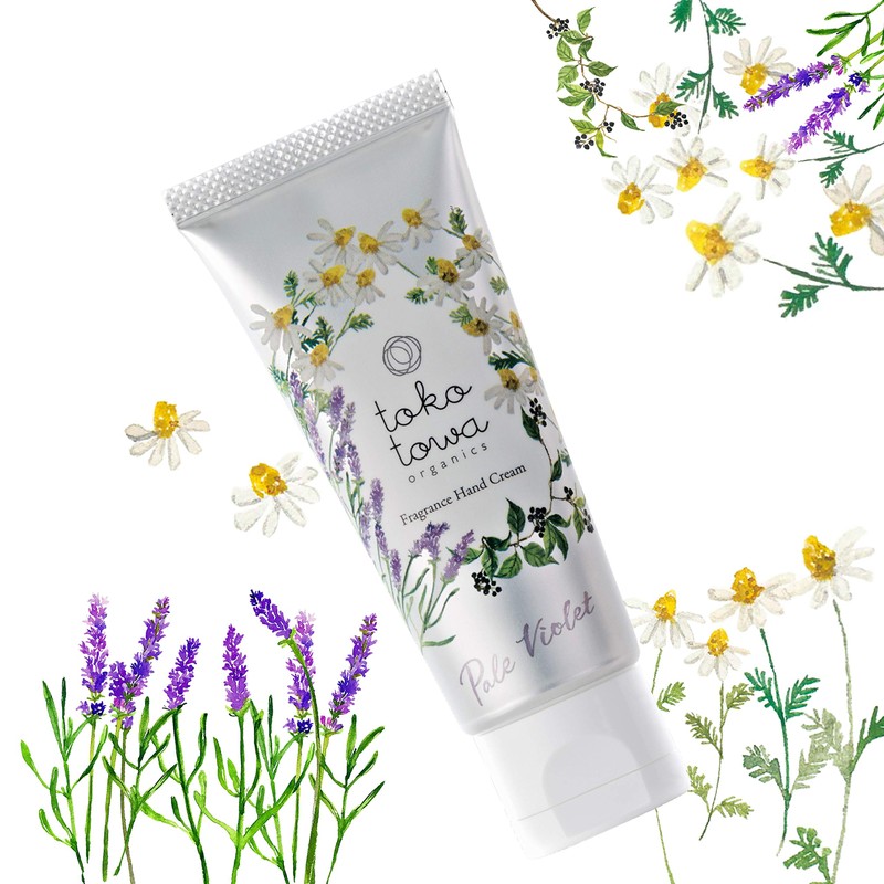 Tokotowa Organics Fragrance Hand Cream Pale Violet