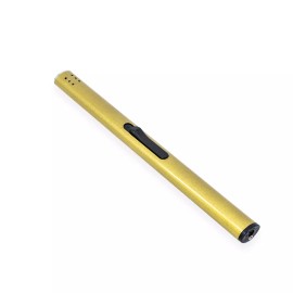 Undisclosed Candle Lighter Butane Slim Refillable - Gold