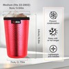 HEYSKAY Insulated Coffee Cup Sleeves Reusable Neoprene Iced Coffee Koozies