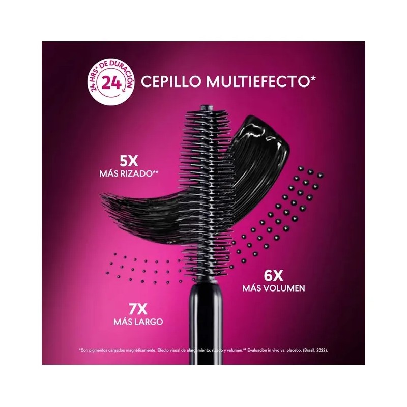 Mascara De Pestañas Magnetic Lash Apa 24h Studio Look Cyzone