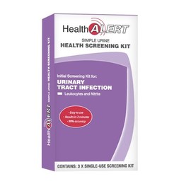 Health Alert Urinary Tract Infection Initial Screening Kit X 3