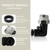 Bwintech 12 Pcs 8mm Tubing OD x 1/4" Male BSP