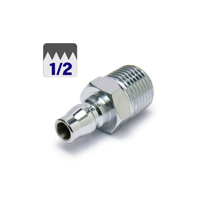 STRAIGHT 15-391 Male Thread Plug 1/2