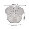 JTLB Reusable Coffee Capsule, 304 Stainless Steel Filter Pod, for
