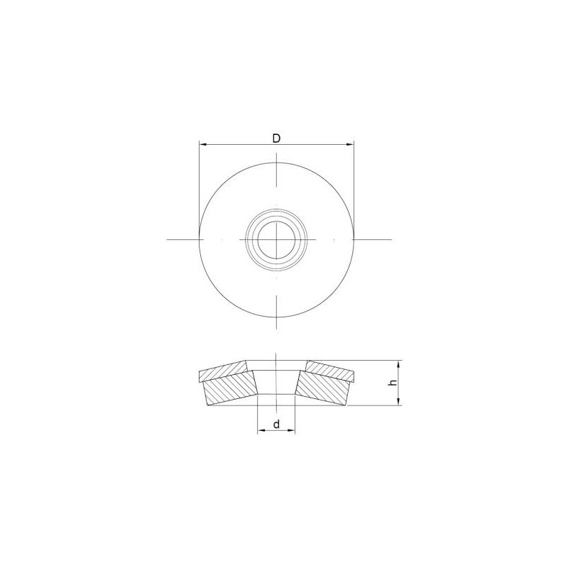 Sealing Washers EPDM Stainless Steel Inner Diameter 6.6 mm Outer