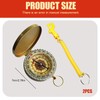 Professional Outdoor Compass Set - 2-Pack Durable Hiking Compass with