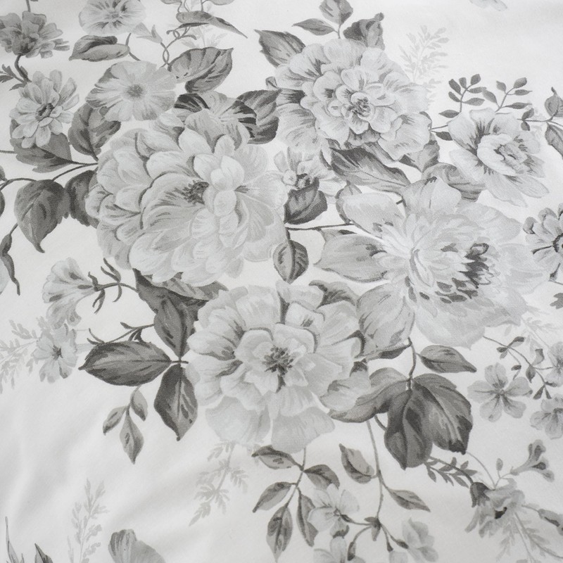 Catherine Lansfield Elinda Floral Reversible Single Duvet Cover Set with