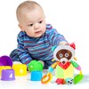 MEERO LONDON RC2201 Racoon Soft Newborn Activity Toy with Teether,Baby