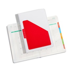 QIXCOZTI 2026 Weekly & Monthly Hardcover Planner 8.3" x 5.7" - 12 Month (January 2026 - December 2026) Small Calendar Planner Pocket Notes 100 GSM Paper Sage Green (red)