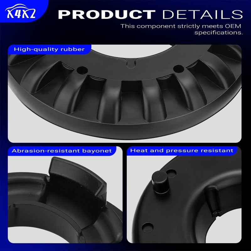 52088346AB Rear Upper and Lower Coil Spring Isolator Kit For