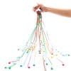 10 Pack Colorful Throw Streamers, No-Mess Confetti Paper Shakers Poppers