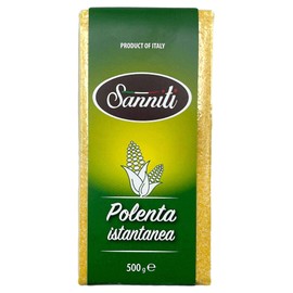 Sanniti Italian Instant Polenta, 17.6 oz (Pack of 4)