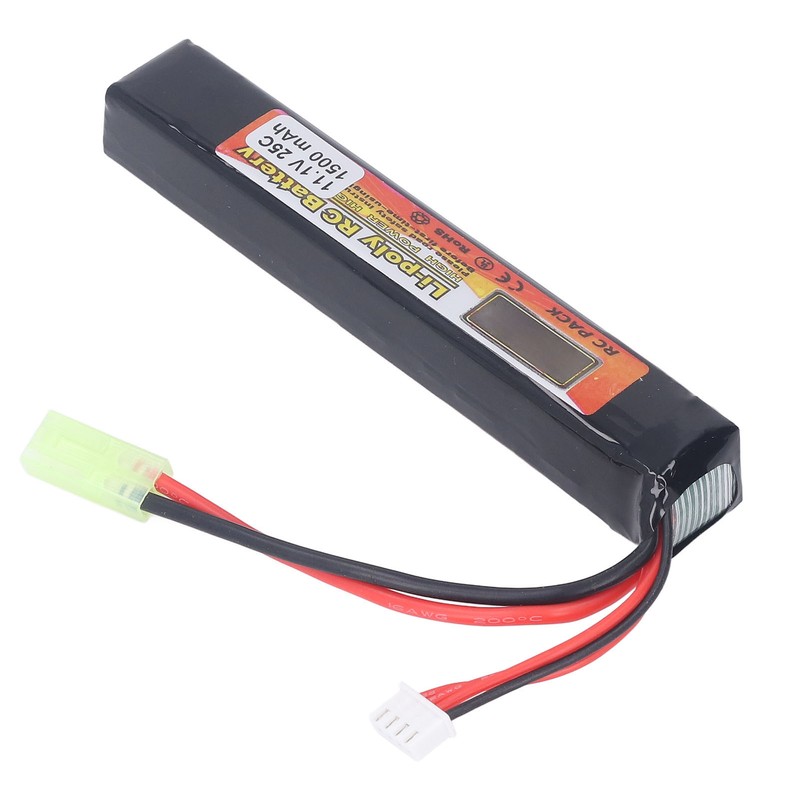 Water Sprayer Lipo Battery 11.1V 25C Discharge Rate 3S 1500mAh
