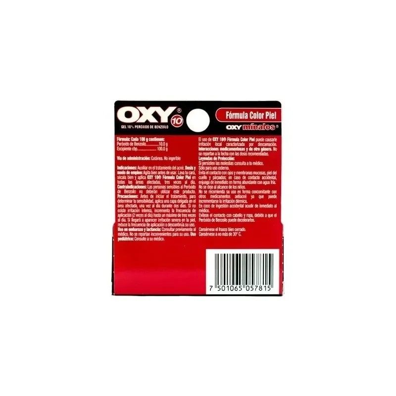 Oxy Anti Barros Espinillas Fórmula Color Piel 30g