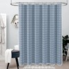 BTTN Extra Long Shower Curtain - 72x84 Inch Long Boho