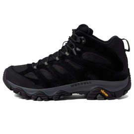 Merrell mens Moab 3 Mid Hiking Boot, Black Night, 12 US
