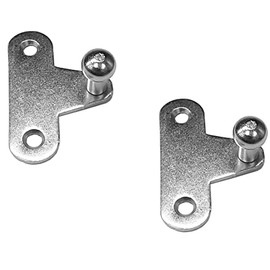 cyclingcolors 2 x Ball Bolts for Gas Spring Ball Bolts Steel Furniture Gas Spring Lift Strut Holder Gas Pressure Damper Shock Absorber Ball Joint Kitchen