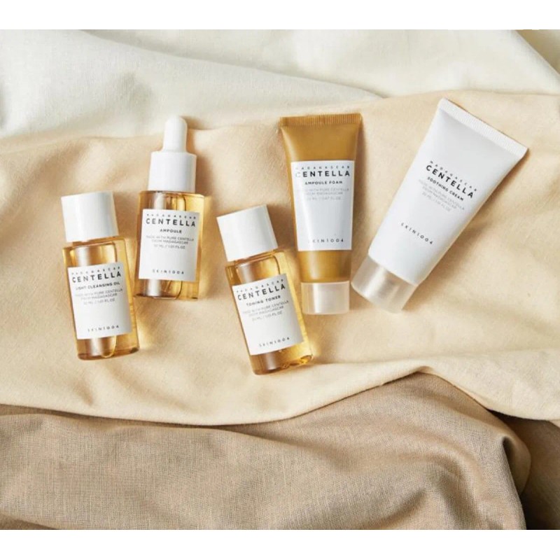 Skin1004 Madagascar Centella Travel 2 Kits Mini Facial