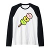 Really Like Mochi Sweet New Year Dessert Raglan Baseball Tee