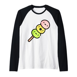 Really Like Mochi Sweet New Year Dessert Raglan Baseball Tee