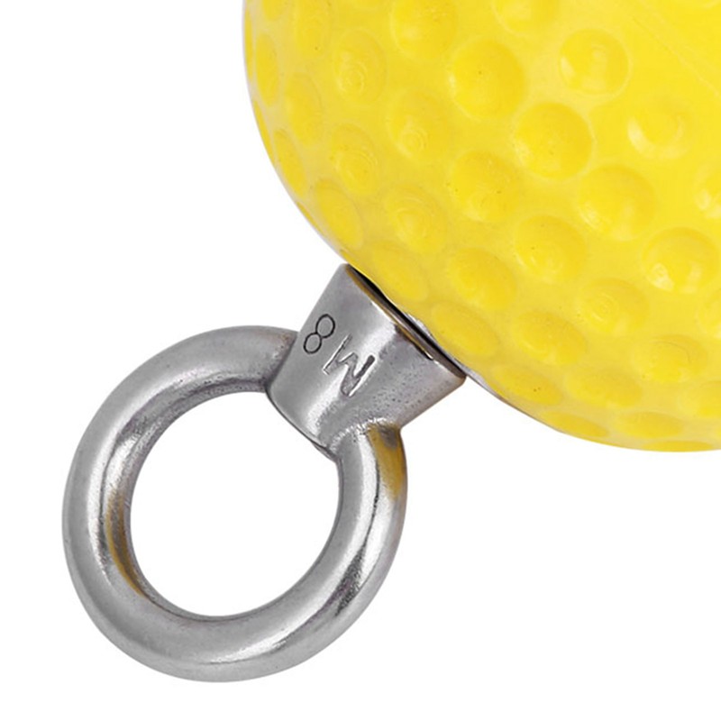 Yellow Pull Up Arm Strength Training Hanging Ball Gym Exercise