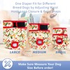 Leekalos Reusable Washable Dog Diapers Female (3 Pack) - Highly