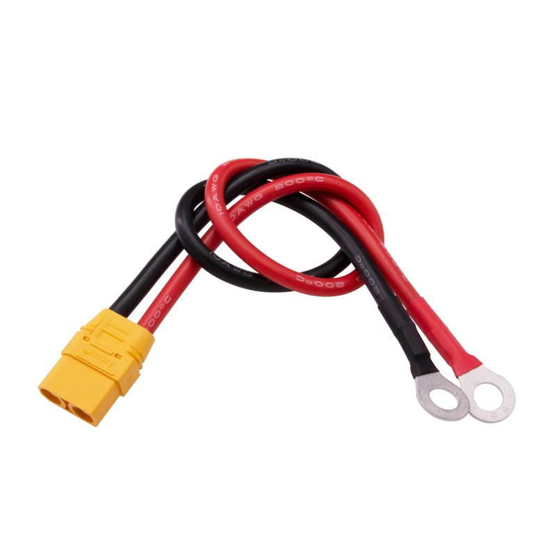 rflaueo 1pc XT90 to O Ring Terminal Cable Amass XT90