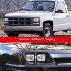 CHUSYYRAY For Toyota Pickup Truck 5X7" 7x6 inch Rectangle LED