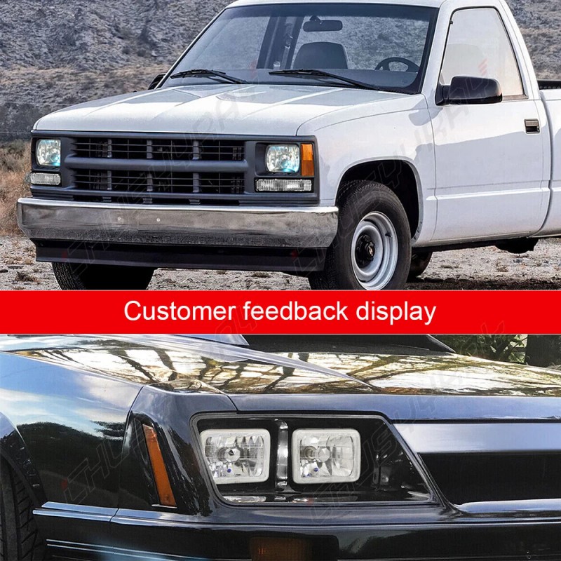 CHUSYYRAY For Toyota Pickup Truck 5X7" 7x6 inch Rectangle LED