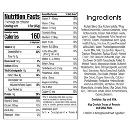 WonderSlim Meal Replacement Protein Bar, Caramel Cocoa, 160 Calories, 15g Protein, 4g Fiber (7ct)