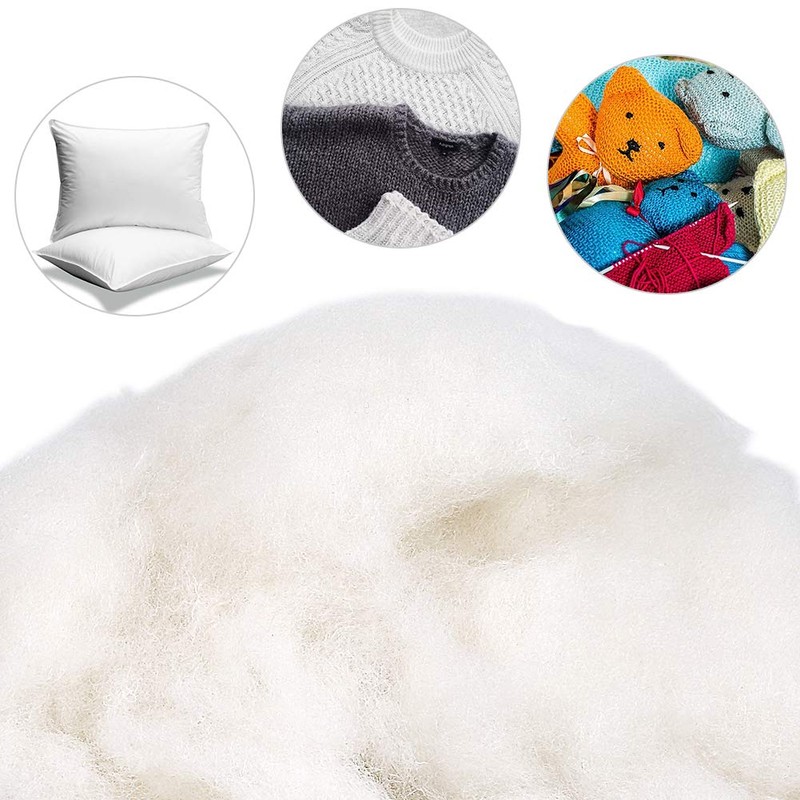 BUTUZE Polyester Premium Fiber Fill, High Resilience Fiber, Stuffing for
