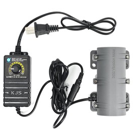 3800RPM Electric Motor, Vibration Motor, DC 12V Vibrating Motor 10W Carbon Brush Motor, Adjustable Power Supply for Electric Massage Chair Bed Industry Sieve Shaker Vibrators