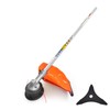 Combo brushcutter Attachment/Sring Trimmer Attachment Compatible with KM 55 RC-E