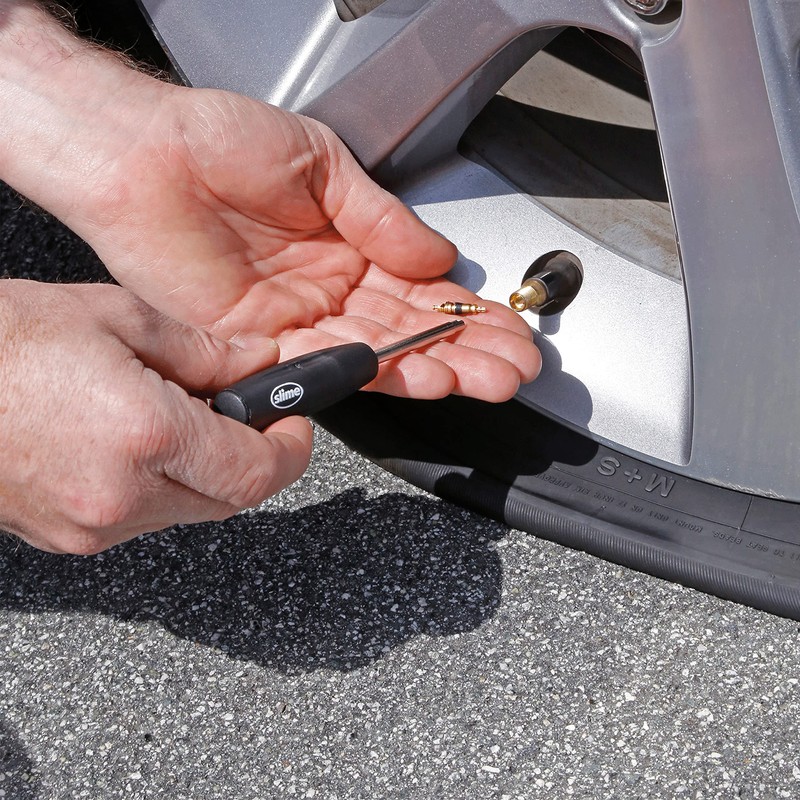 Slime 20178 Valve Core Torque Tool, avoid TPMS Damage, Valve