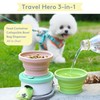 Sweet Paws Travel Hero 3-in-1 Portable Pet Food Container, Silicone