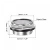 sourcing map Air Compressor Oil Level Indicator Sight Glass M26