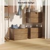 woodtalks Stackable 2 Drawer Dresser, Multi-Purpose Storage Closet Cube Dressers