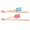 Wooden Magnetic Fishing Game Safe Letters Cognition Preschool Gift for