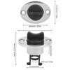 2pcs 316 Stainless Steel Marine Drain Plug Oval Garboard Transom