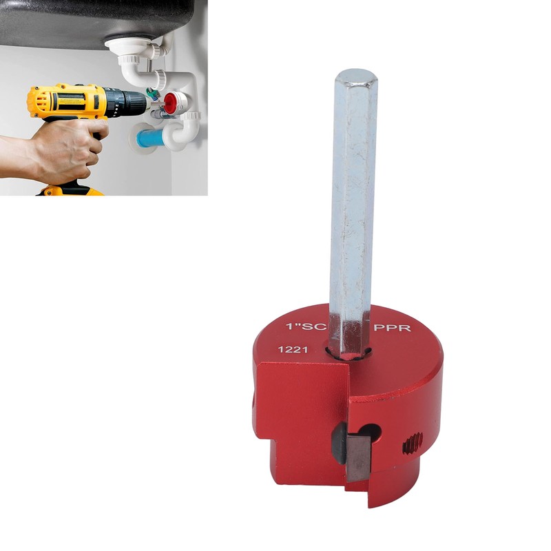 PVC Pipe Reamer Kit Aluminum Alloy Pipe Fitting Reamer PVC
