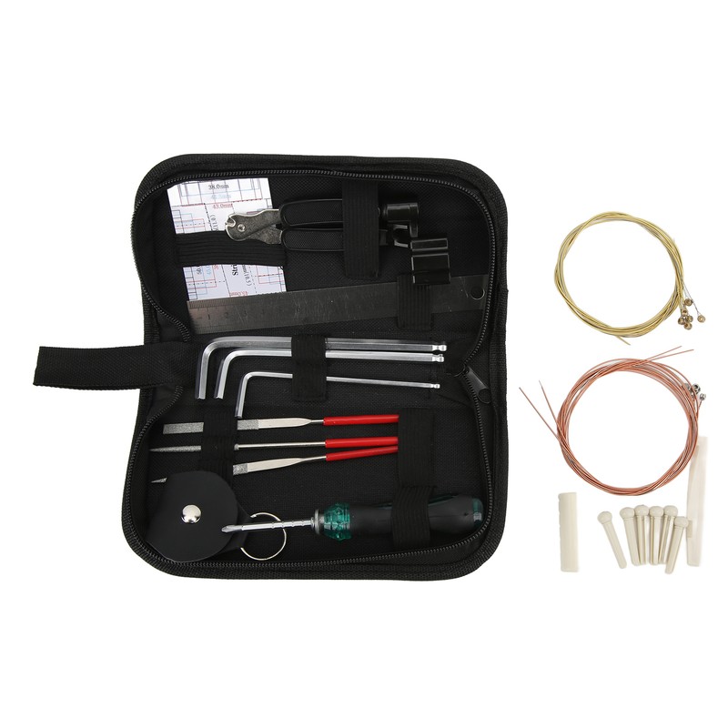Guitar Repairing Tools Kit Guitars Maintenance Tool Kits with Strings