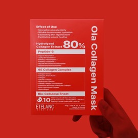 Etelang Olla Collagen Mask 30g (10 pieces) / 에텔랑 올라 콜라겐 마스크 30g (10개입)
