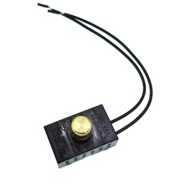 TWDRTDD Zing Ear Switch ZE-03A,Rotary Dimmer Switch with Knob,120V 300W Home Table Lamp Control Replacement Repair Kit for Incandescent/LED/Halogen Lamps (1)